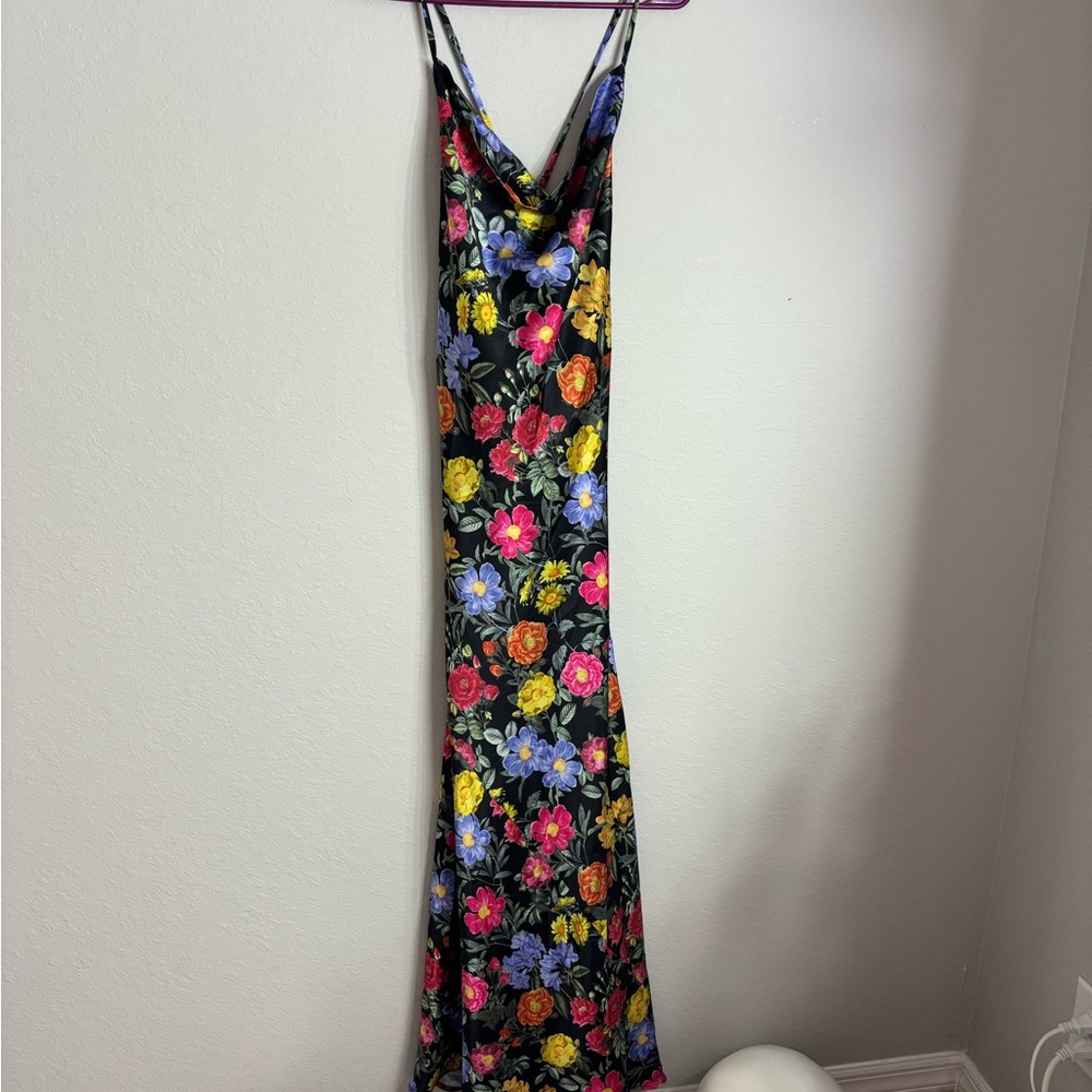 Show Me Your MuMu Vibrant Floral Backless Dress - Picture 2 of 5